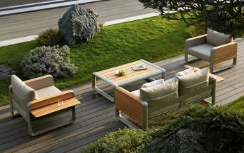 Babmar - Champagne Loveseat Set - Image 2