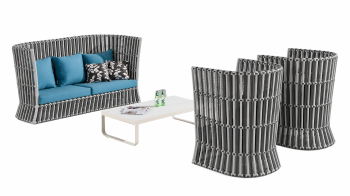 Apricot Tall Sofa Set