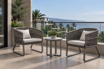 Apricot Seating Set for 2 with Sidestraps - Image 2