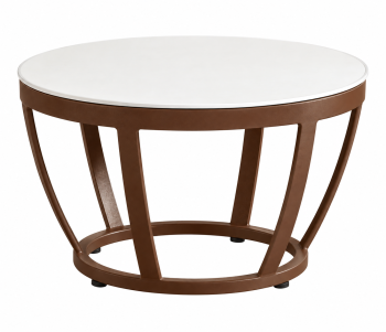 Apricot  Medium Round Coffee table - Image 2