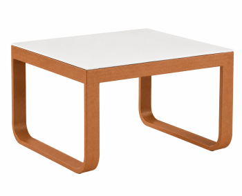 Apricot Square Side Table