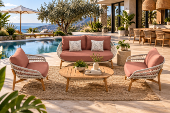 Corda Loveseat Set | QUICK SHIP - Image 2