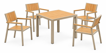Lugano Dining Set For Four | Quick Ship - Image 1