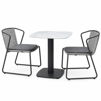 Martinique Dining Set For 2 