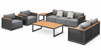 Milano Sofa Set with Loveseat 