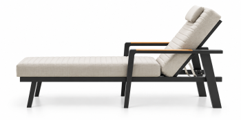 Babmar - Onyx Chaise Lounge | QUICK SHIP - Image 1