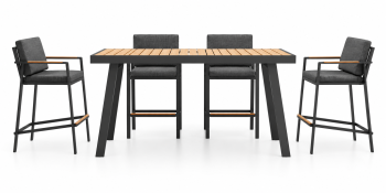 Onyx Bar Set For 6 | Quick Ship 