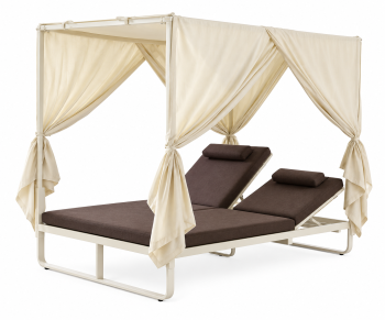 Polo Double Beach Bed with Canopy