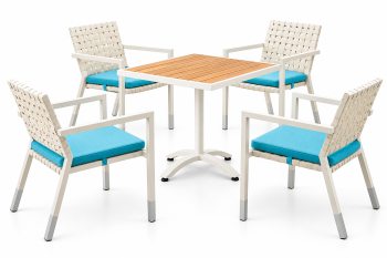 Taco Bistro Dining Set For 4 - Image 1