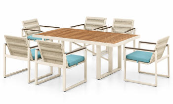 Wisteria Dining Set for 6